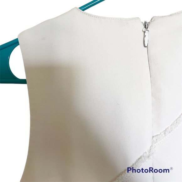 Cinq a Sept Josie frayed sheath cocktail Dress - Picture 3 of 10